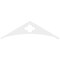 Ekena Millwork Pitch Turner Architectural Grade PVC Gable Pediment, 48"W x 14"H x 1"P (7/12) GPP048X014X100TUR - alternate 2